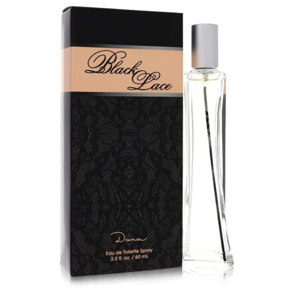 בקבוקון של בושם "Black Lace" עם עיצוב אלגנטי באריזת קרטון שחורה. הבושם מגיע בנפח 60 מ"ל ומיועד לשימוש יומיומי.