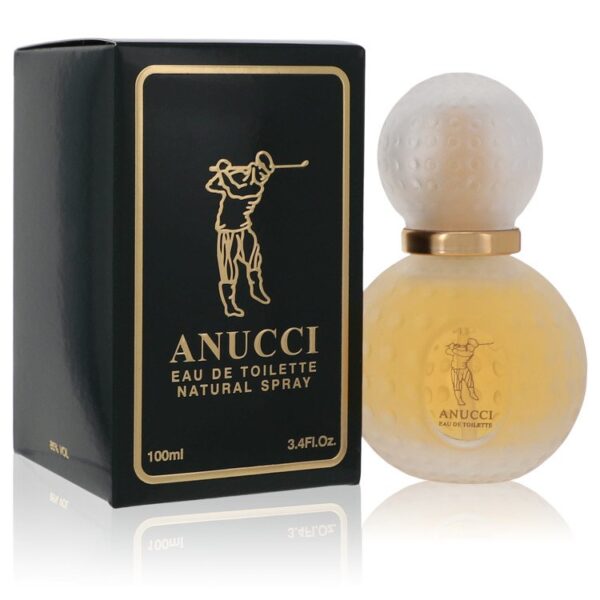 בקבוק בושם אנוצ'י, Eau de Toilette, בנפח 100 מ"ל, עם עיצוב ייחודי ומרענן, מתאים לשימוש יומיומי.
