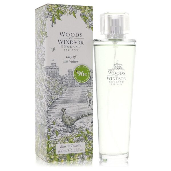 בושם "לילית העמק" של Woods of Windsor, מכיל 100 מ"ל Eau de Toilette, מעניק ניחוח רענן וטבעי. האריזה מעוטרת בעיצוב של נוף אנגלי ומציגה את המורשת של המותג מאז 1770.